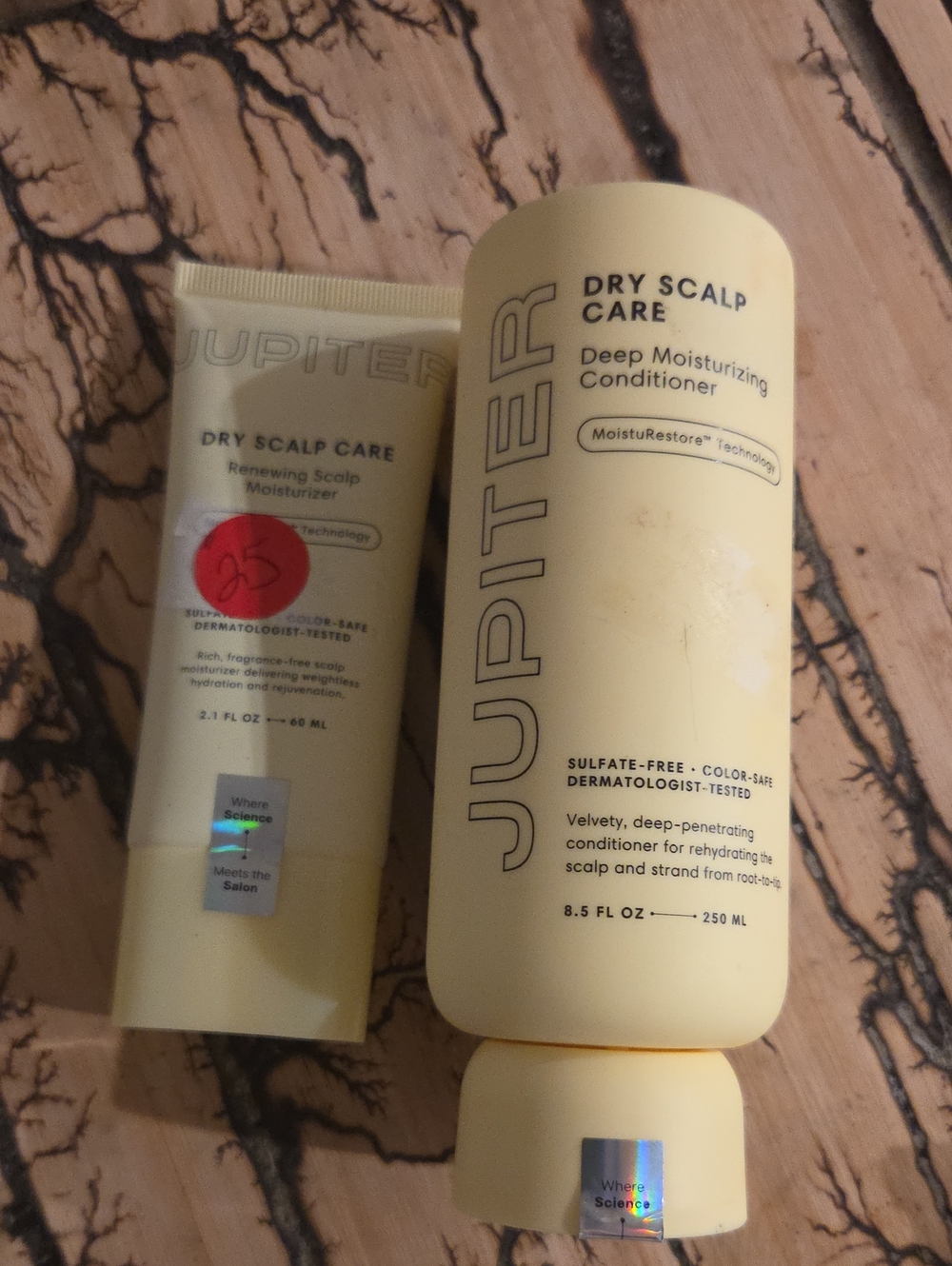 Jupiter Daily Dry Scalp Care & Deep Cond And Scalp Moisterizer Duo
